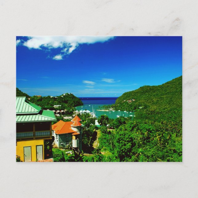 Carte Postale Sainte-Lucie (Devant)