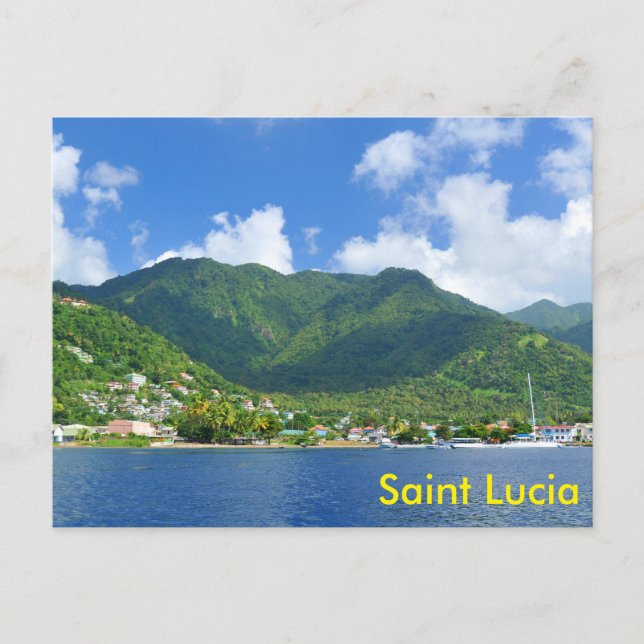 Carte Postale Sainte-Lucie (Devant)