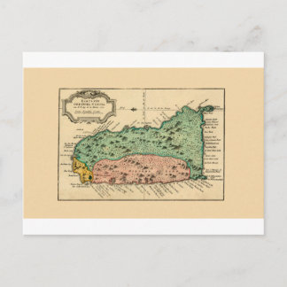 Carte Postale Sainte-Lucie 1758