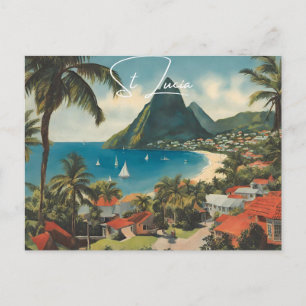 Carte Postale Sainte-Lucie (4)