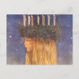 Carte Postale Sainte-Lucie John Bauer