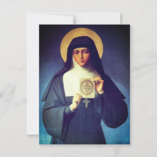 Carte Postale Sainte Margaret Mary Alacoque