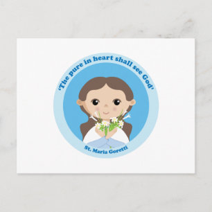 Carte Postale Sainte-Maria Goretti