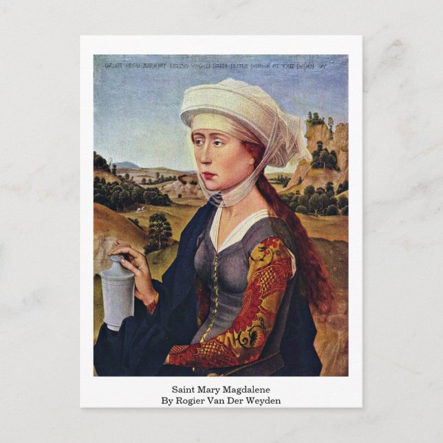 Carte Postale Sainte Marie-Madeleine. Par Rogier Van Der Weyden (Devant)