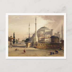 Carte Postale Sainte-Sophie, plaque 17 : vue extérieure de la mo