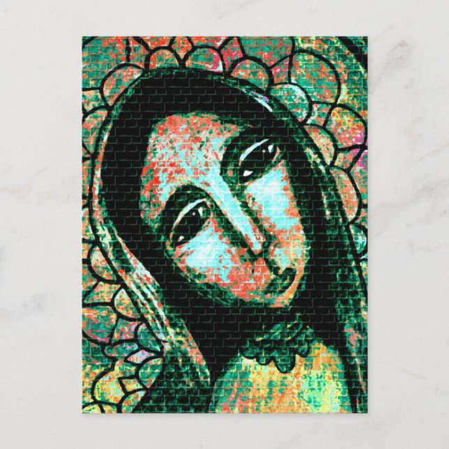 Carte Postale Sainte Vierge (Devant)