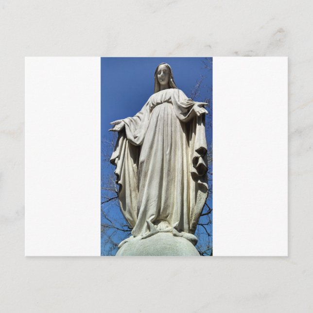 Carte Postale Sainte Vierge Marie (Devant)