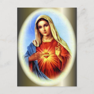 Carte Postale Sainte Vierge Marie - Mère de Dieu