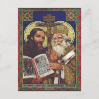 Saints Cyrille et Méthode Apôtres des Slaves