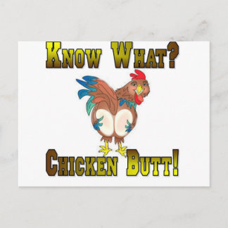 Carte Postale Sais Quoi ? Beurre De Poulet !
