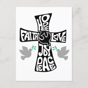 Carte Postale Saison de Pâques espoir