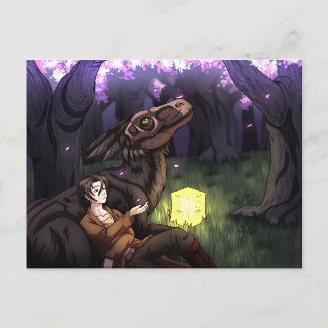 Carte Postale Saison des Sakura (Devant)