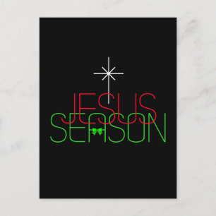 Carte Postale Saison Jésus