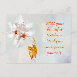 Carte Postale Sakura - Fleur de cerisier japonaise