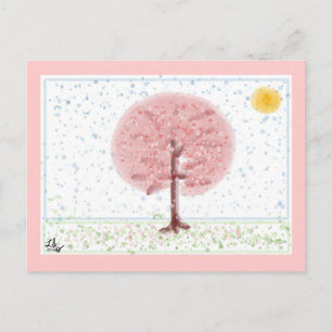 Carte postale Sakura Tree