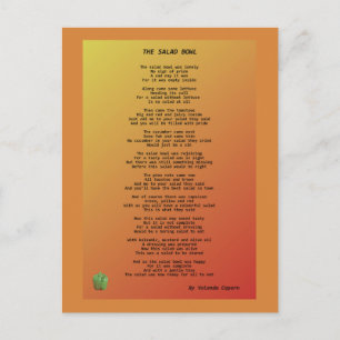Carte postale Salad Bowl