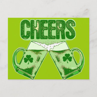 Carte Postale Salades de bière verte