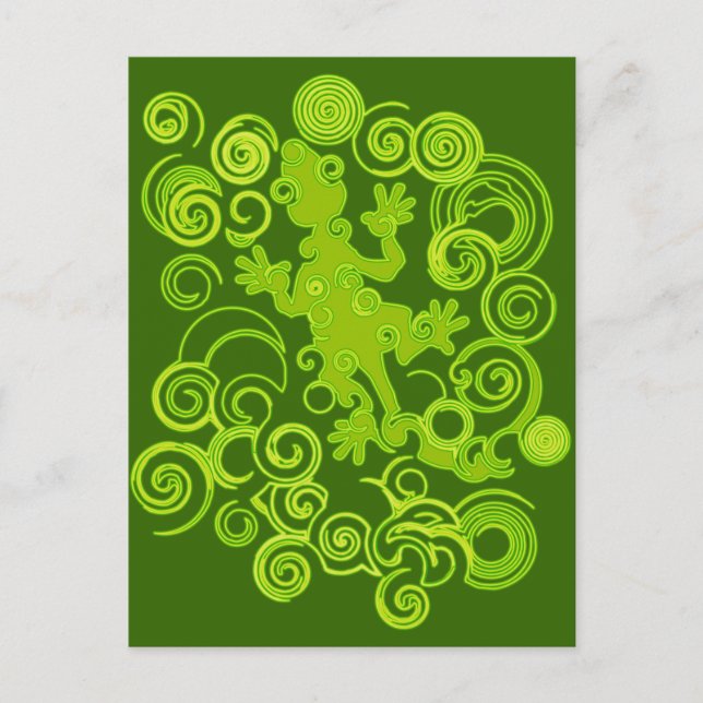Carte Postale Salamander (Devant)