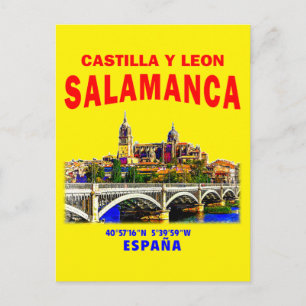 Carte Postale Salamanque / Castille et Leon, Espagne.