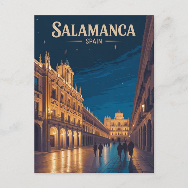 Carte Postale Salamanque Espagne (Devant)