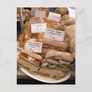 Carte Postale Salami italien