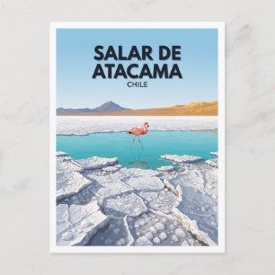 Carte Postale Salar de Atacama, désert d'Atacama, Chili Voyage