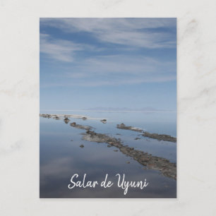 Carte Postale salar de uyuni bolivia