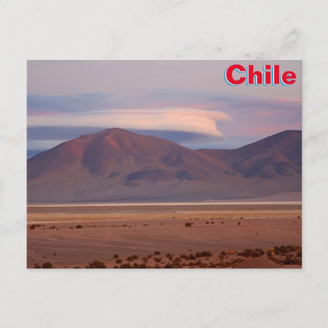 Carte Postale Salar del Huasco, Chili (Devant)
