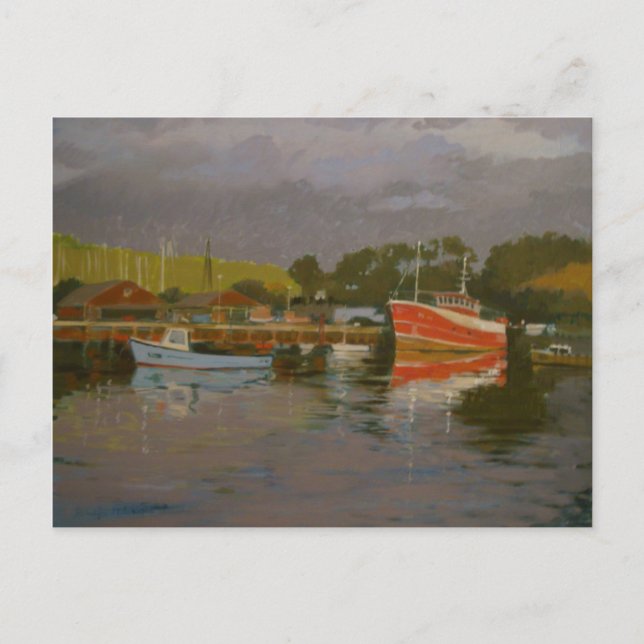 Carte Postale Salcombe de Fisherman's Quay 2 (Devant)