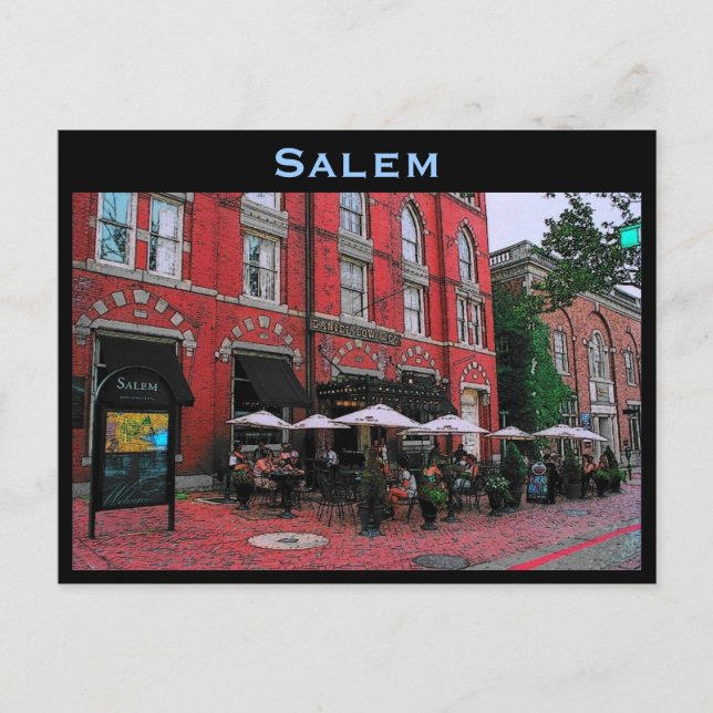 Carte postale Salem (Devant)