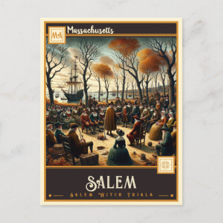 Carte Postale Salem, Massachusetts | VINTAGE