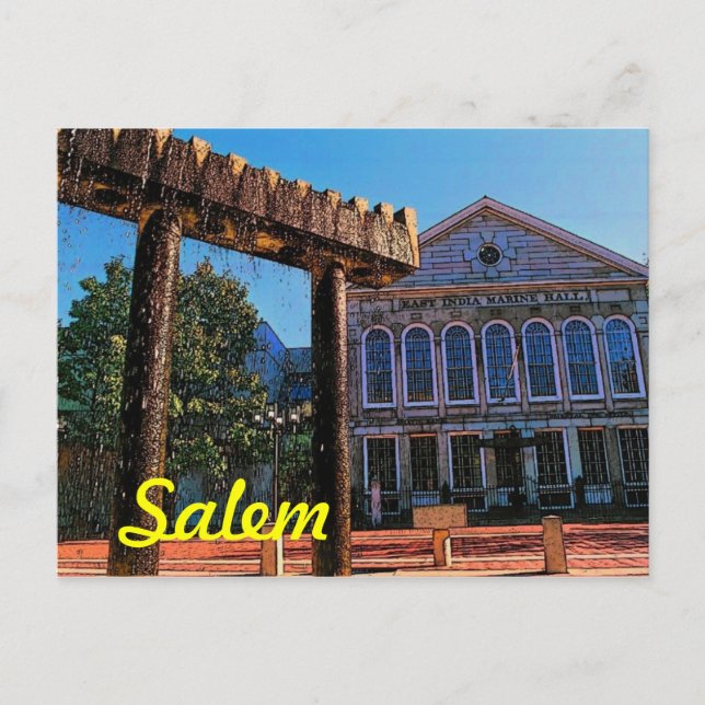 Carte Postale Salem Postcard (Devant)