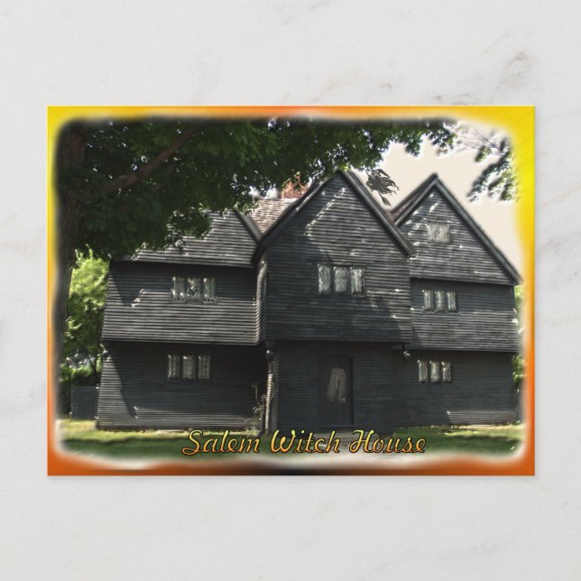 Carte postale Salem Witch House (Devant)