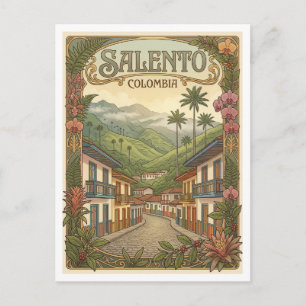 Carte Postale Salento Colombie