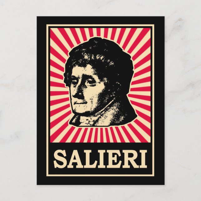 Carte Postale Salieri (Devant)