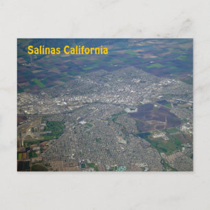 Carte postale Salinas, Californie - Vue aérienne