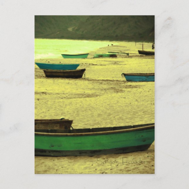 Carte postale - Salinas, Equateur (Devant)