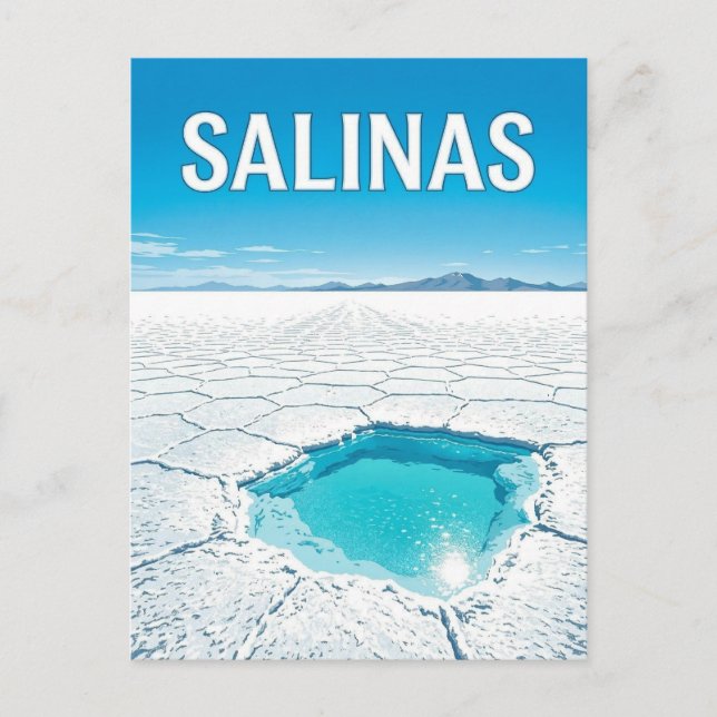 Carte Postale Salinas Grandes (Devant)
