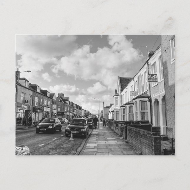 Carte Postale Salisbury Road, Cardiff, Pays de Galles 2012 (Devant)