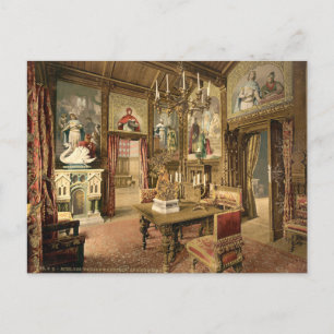 Carte Postale Salle à manger, Château de Neuschwanstein, Allemag
