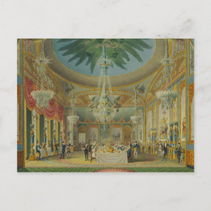 Carte Postale Salle de banquets, de 'Vues du Pavillon Royal