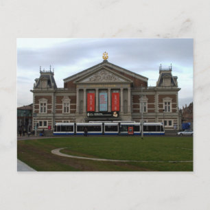 Carte Postale Salle de concert, Amsterdam