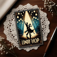 Salle de danse Lindy Hop vintage