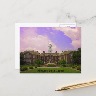 Carte Postale Salle législative Capitole d'État du Delaware à Do