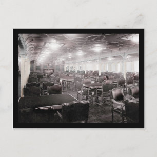 Carte Postale Salle principale Titanic