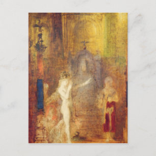 Carte Postale Salomé dansant avant Hérode, vers 1876