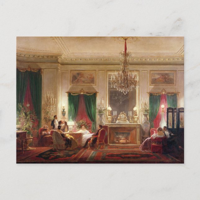 Carte Postale Salon de la princesse Mathilde Bonaparte (Devant)
