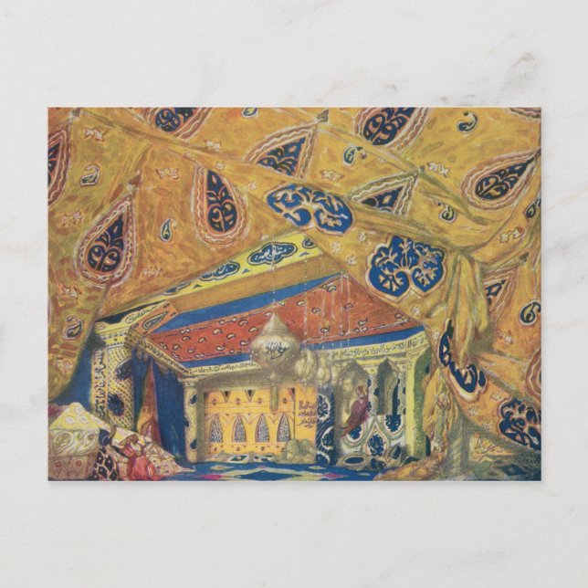 Carte Postale Salon de Scheherazade (Devant)