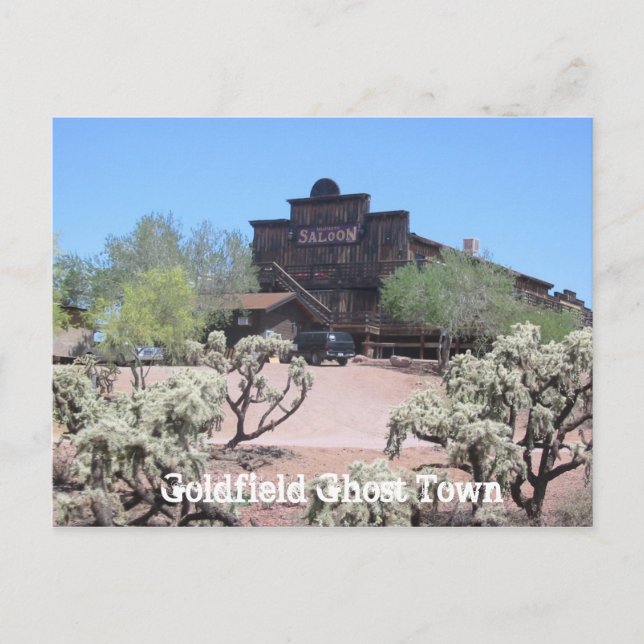 Carte Postale Salon Goldfield Ghost Town (Devant)