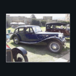 Carte Postale Salon Riley Kestrel Sports<br><div class="desc">Carte postale avec image du salon sportif britannique Riley Kestrel 16ch de 1938.</div>